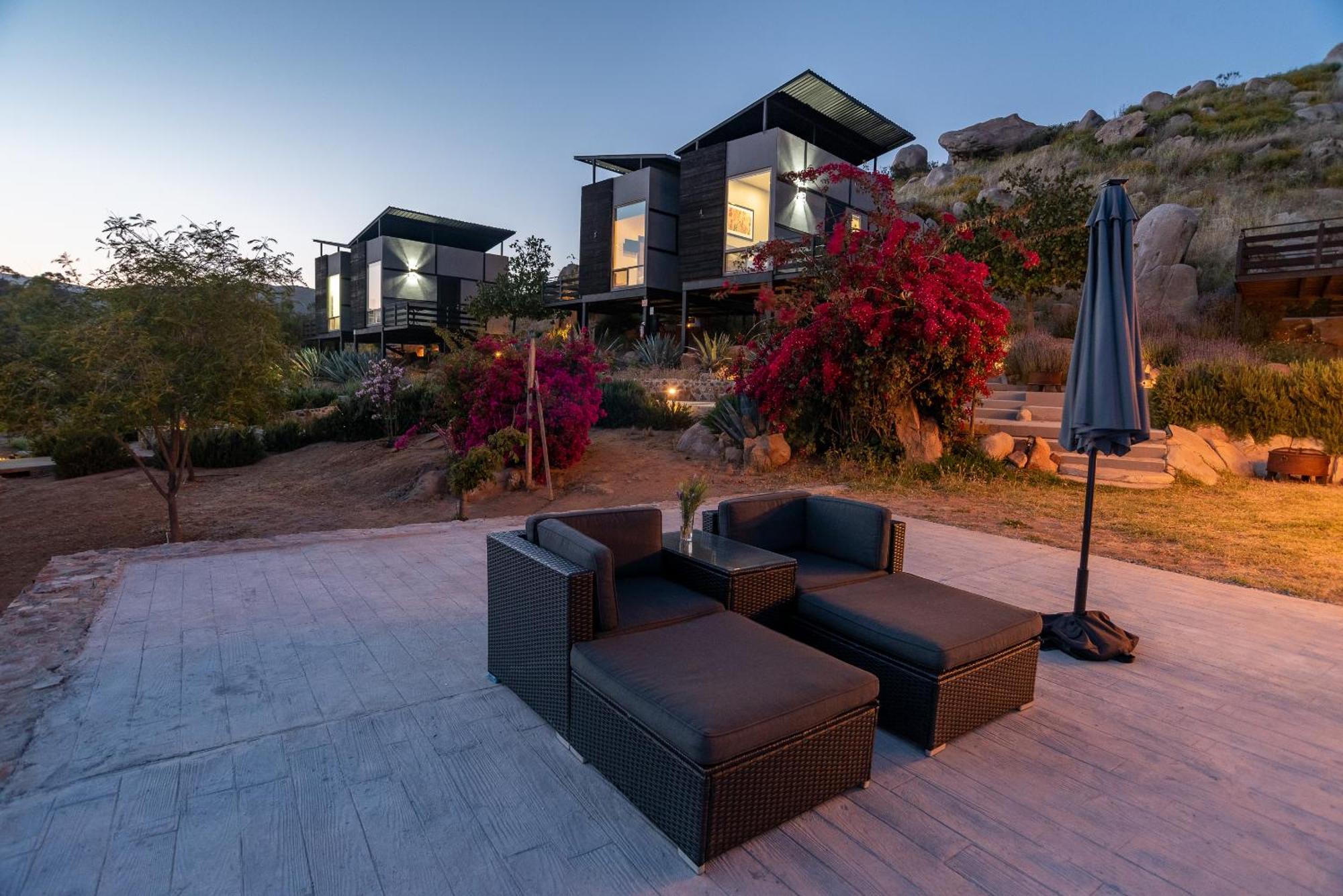 Hotel Atika Retreat à Valle de Guadalupe Extérieur photo