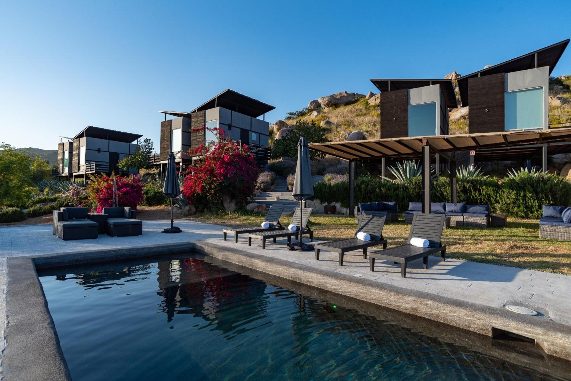 Hotel Atika Retreat à Valle de Guadalupe Extérieur photo